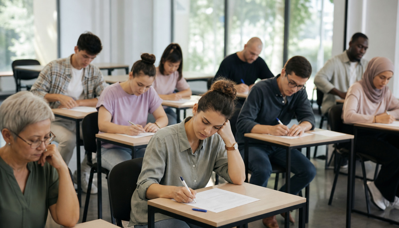 L’incroyable diversité des profils en salle d’examen du permis